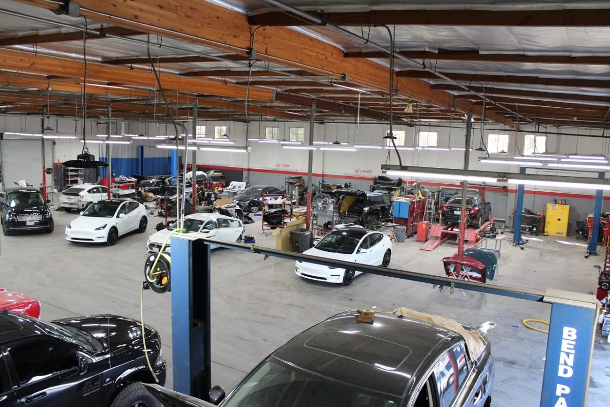 Certified repair work at Pasadena Collision Center